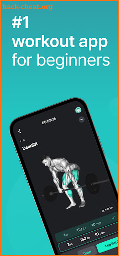 Planfit - Gym Workout Planner screenshot