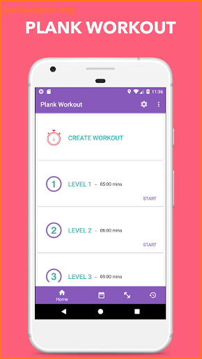 Plank Challenge : Abs Toning & Posture (30 Days) screenshot