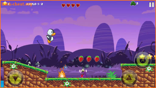 Platform game : Penguin Adventure screenshot