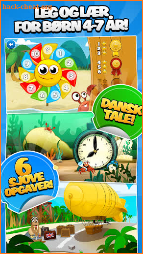 Play and learn with Miniklub (Danish) screenshot