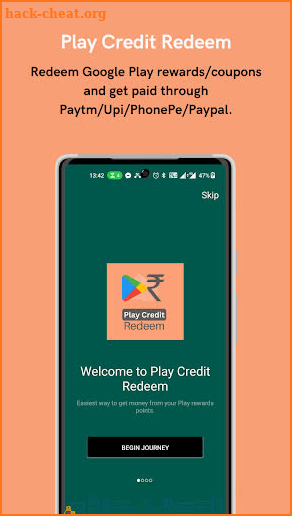 Play Credit Redeem screenshot