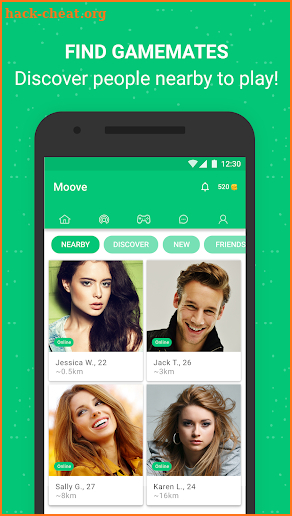 Play Games, Chat, Meet - Moove screenshot