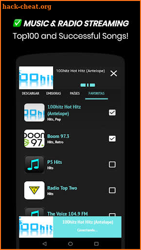 PLAY Hits Listen Music and Radio in Streaming Free screenshot