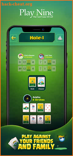 Play Nine: Golf Card Game screenshot