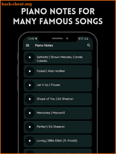 Play Piano: Melodies | Piano Notes | Keyboard screenshot