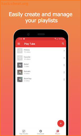 Play Tube: Free Music Online screenshot