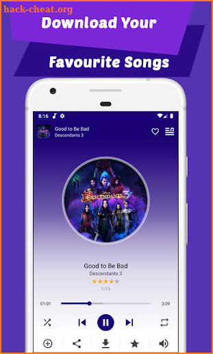 Player Music for Descendants 3 screenshot