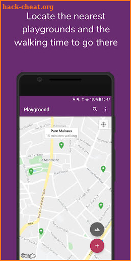 Playgroond - Find playgrounds  screenshot