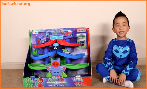 Playset Toys PJ Masks Headquarters Unboxing screenshot