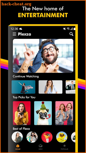 Plexza screenshot