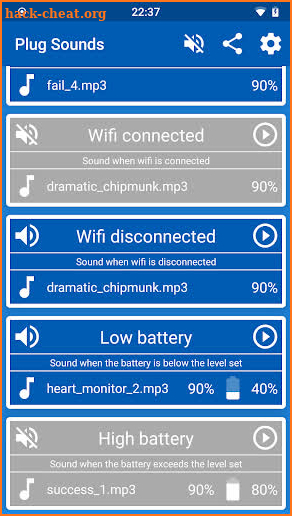 Plug Sounds screenshot