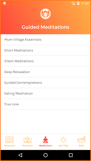 Plum Village: Zen Buddhism Meditations screenshot