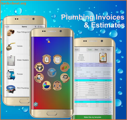 Plumbing Invoices & Management screenshot