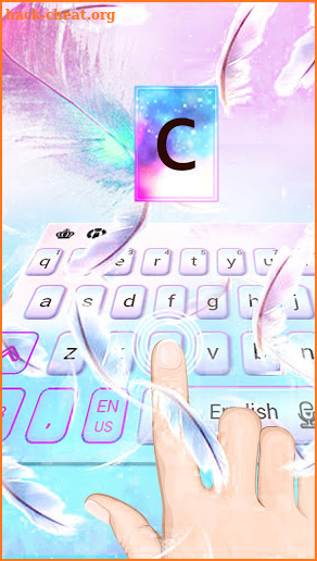 Plume COMICS Keyboard screenshot