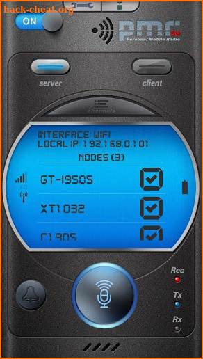 PMR Walkie Talkie WiFi screenshot