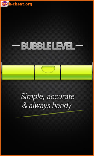 Pocket Bubble Level screenshot