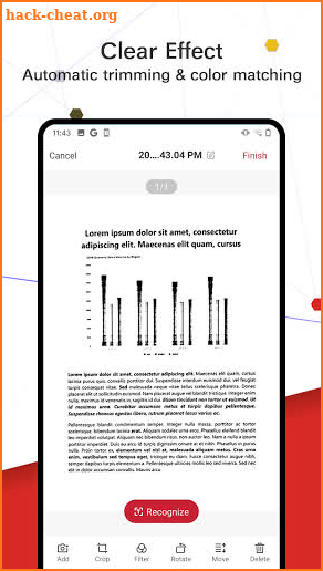 Pocket HD Scanner - PDF, Bill, Receipts scanner screenshot