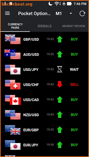 Pocket Options Signals screenshot