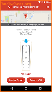 Pocket Rain Gauge screenshot