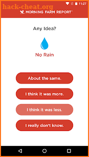 Pocket Rain Gauge screenshot