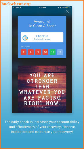 Pocket Rehab: Sobriety Time screenshot