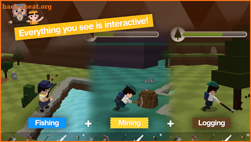 Pocket World VIP: Island of Adventure screenshot