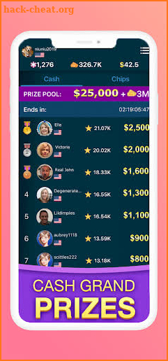 Pocket7-Games Win Cash: Hints screenshot