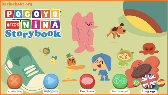 Pocoyo meets Nina - Storybook Premium screenshot