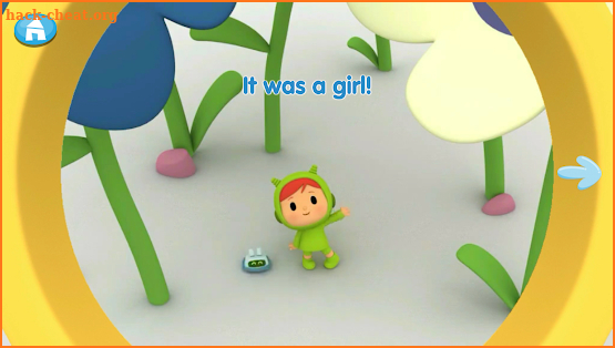 Pocoyo meets Nina - Storybook Premium screenshot