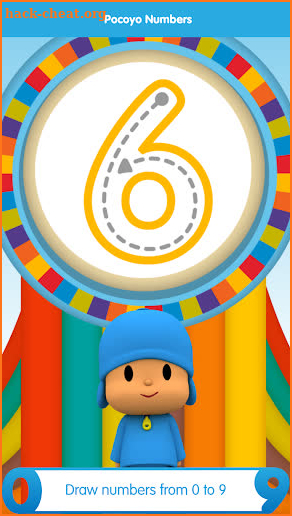 Pocoyo Numbers 1, 2, 3 Free screenshot