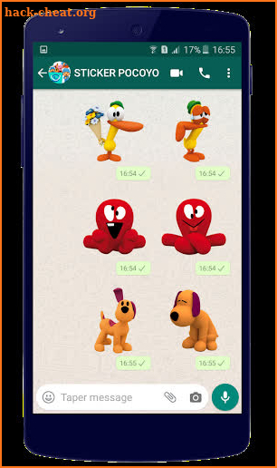 Pocoyo Stickers WhatsApp | WAStickerApps Pocoyo screenshot