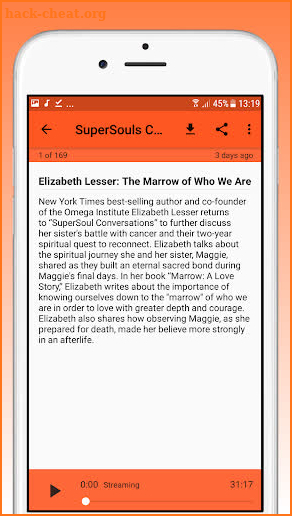 Podcast : Oprah SuperSoul Conversation Podcast screenshot