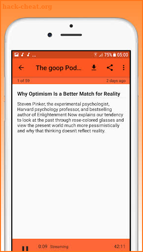 Podcasts : The goop Podcast screenshot