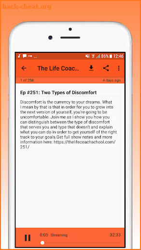 Podcasts : The Life Coach School Podcast screenshot