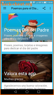 Poemas para el Dia del Padre screenshot