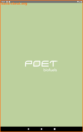 POET Biofuels Portal screenshot