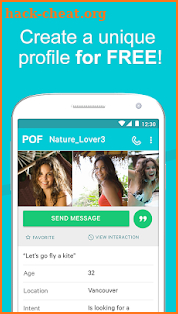 POF Free Dating App screenshot