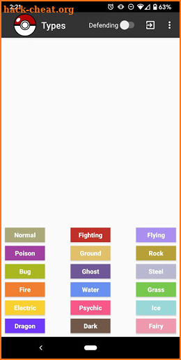 PoGo Types screenshot