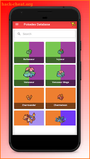 Pokedex Database screenshot