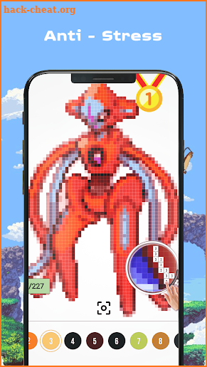 Pokees 2 - Color by Number screenshot