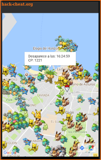 PokeMapGo! screenshot