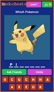 Pokemon Quiz screenshot