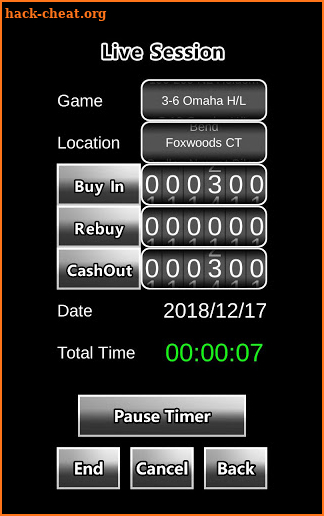 Poker Bankroll Pro screenshot