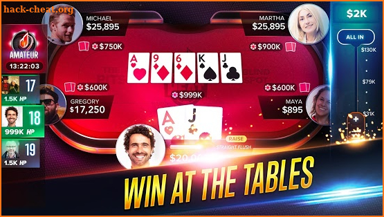 Poker Heat - Free Texas Holdem Poker Games screenshot