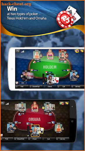 Poker Jet: Texas Holdem and Omaha screenshot