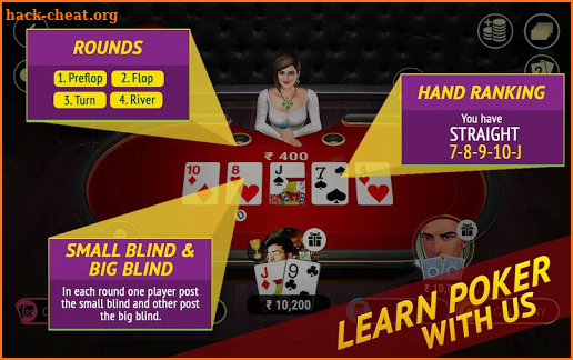 Poker Live! 3D Texas Hold'em screenshot