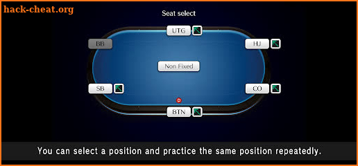 Poker Preflop Trainer screenshot