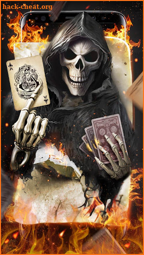 Poker Skull Live Wallpapers screenshot