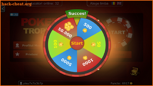 Poker Trophy - Online Texas Holdem Poker screenshot