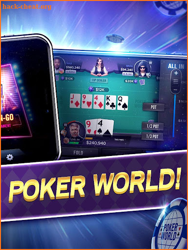 Poker World Mega Billions screenshot